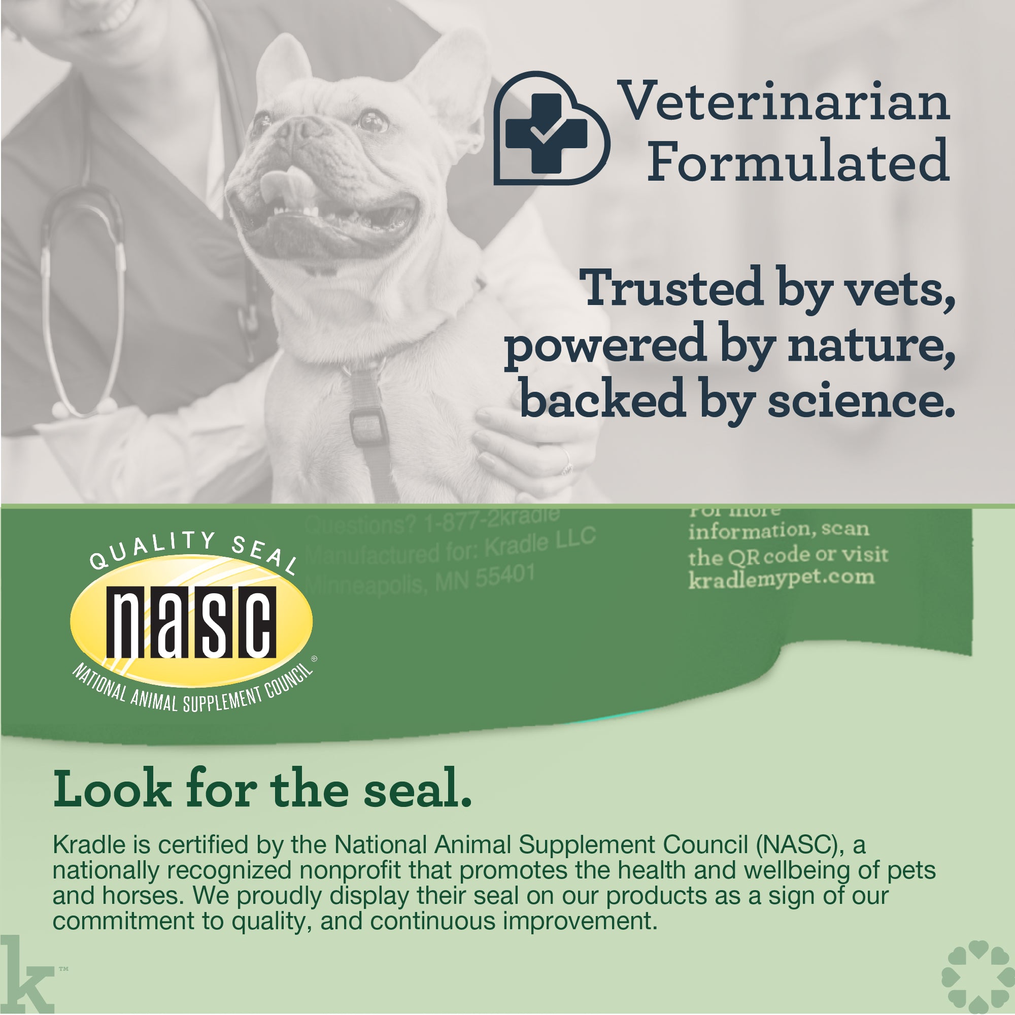 Kradle Plus CBD Calming Chews For Dogs