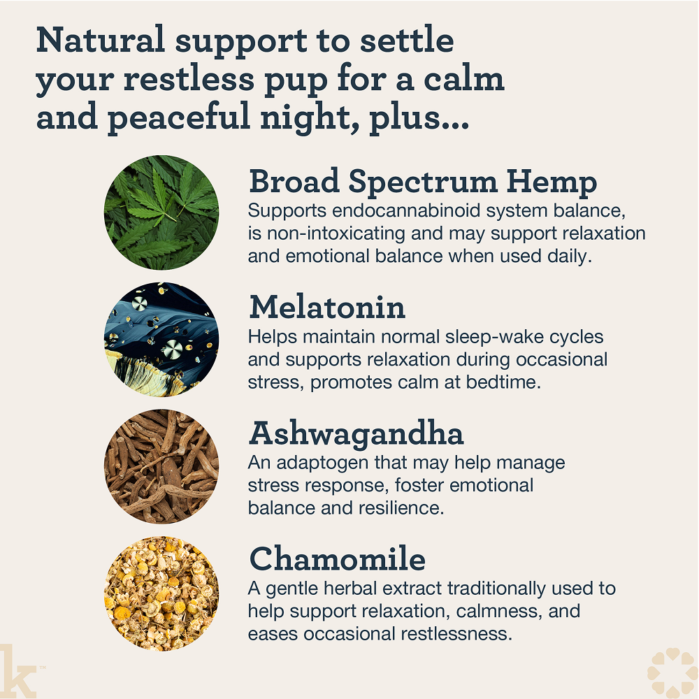 Kradle Plus CBD Nighttime Calming Chews