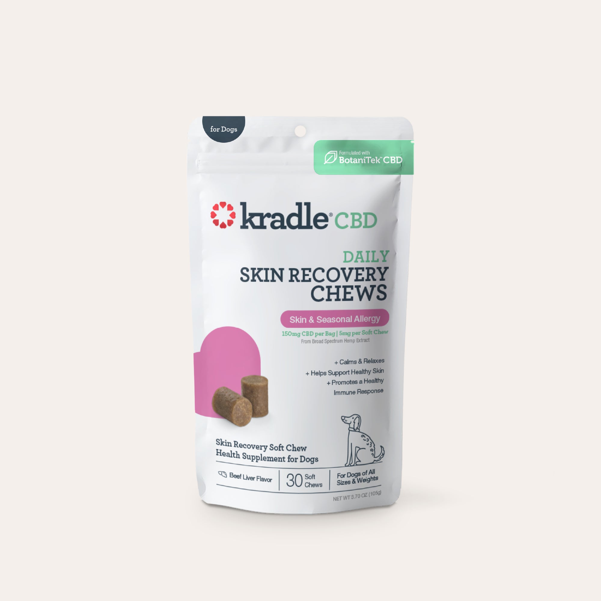 CBD Skin Recovery Chews
