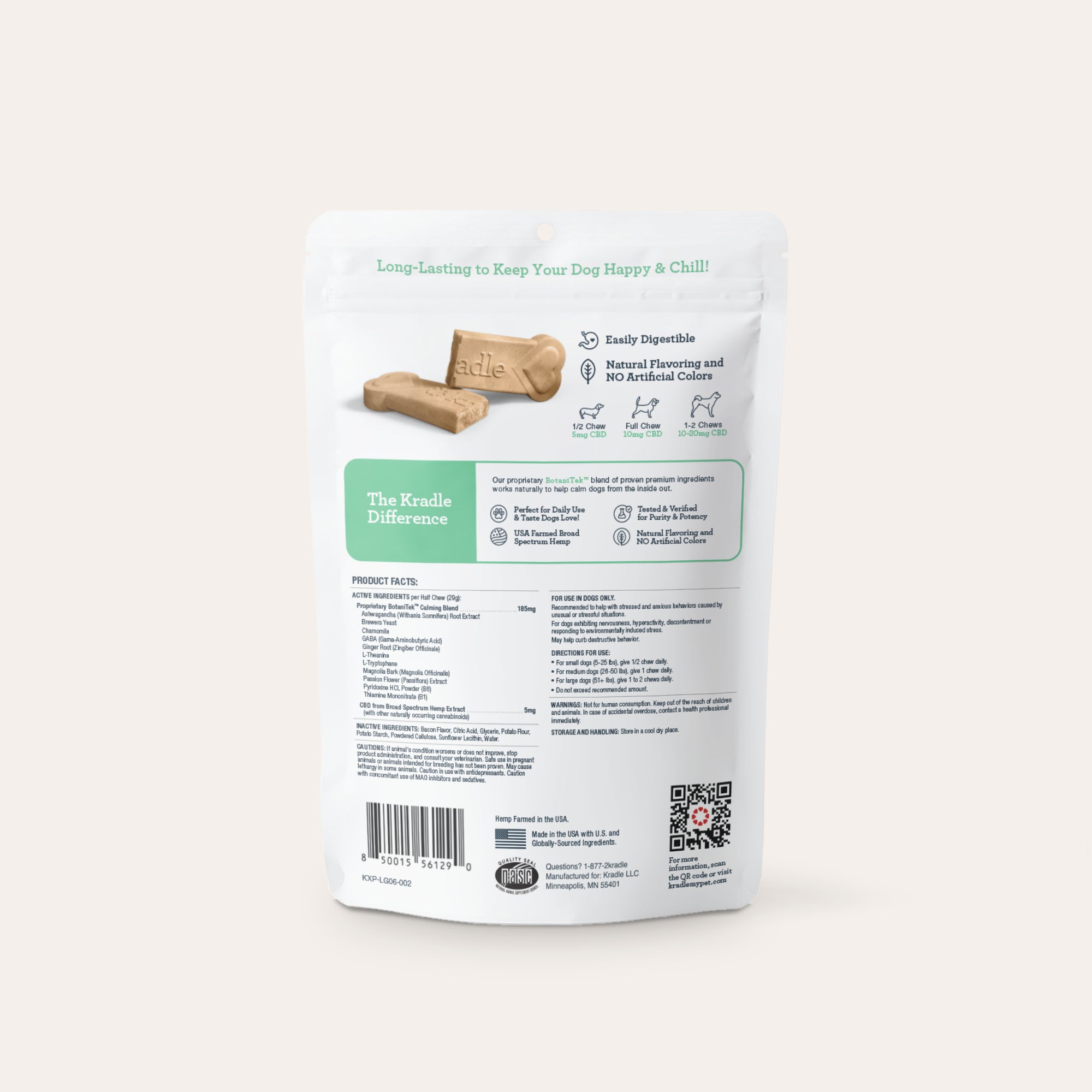 Bacon CBD Chillers Hard Chews