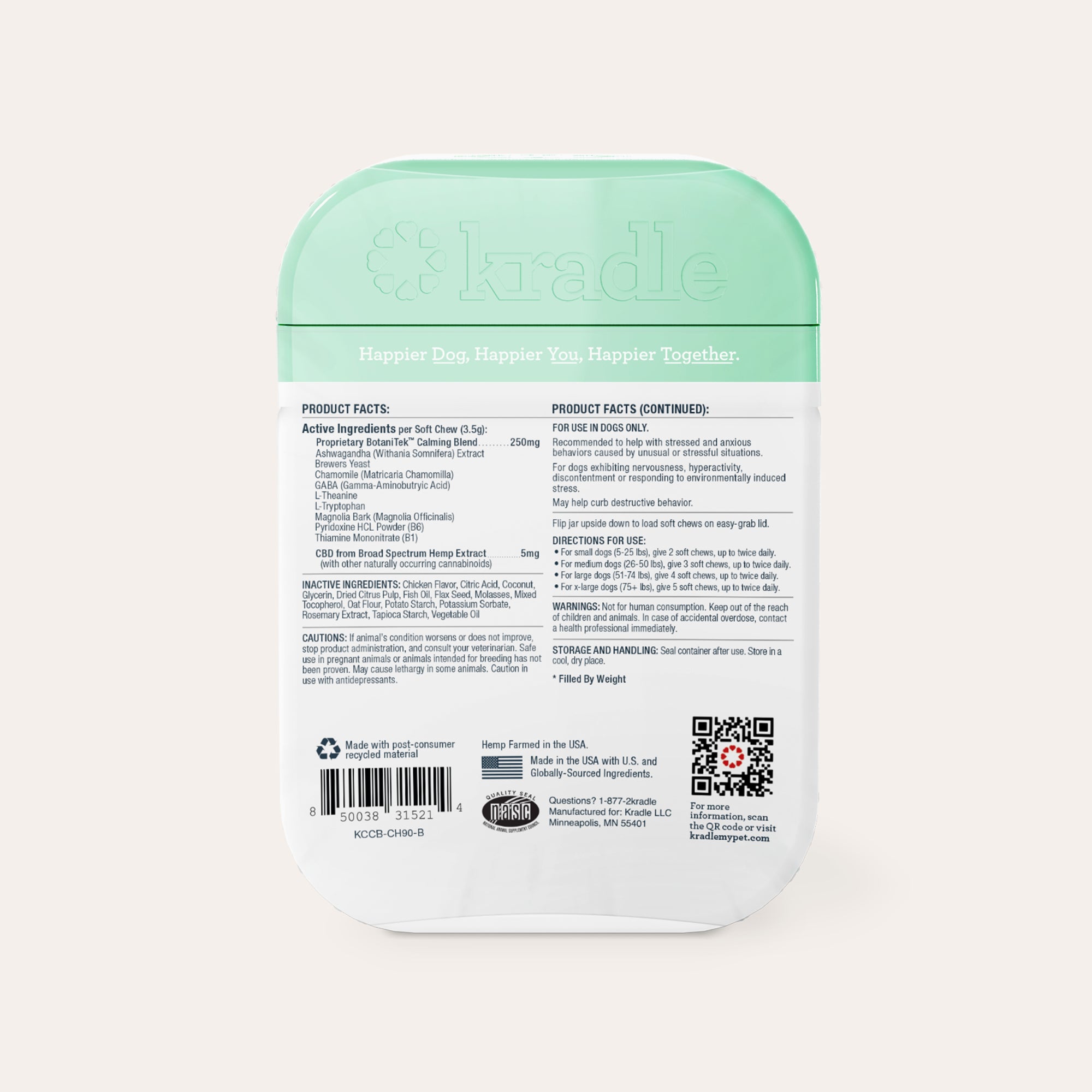 CBD Calming Chews For Dogs