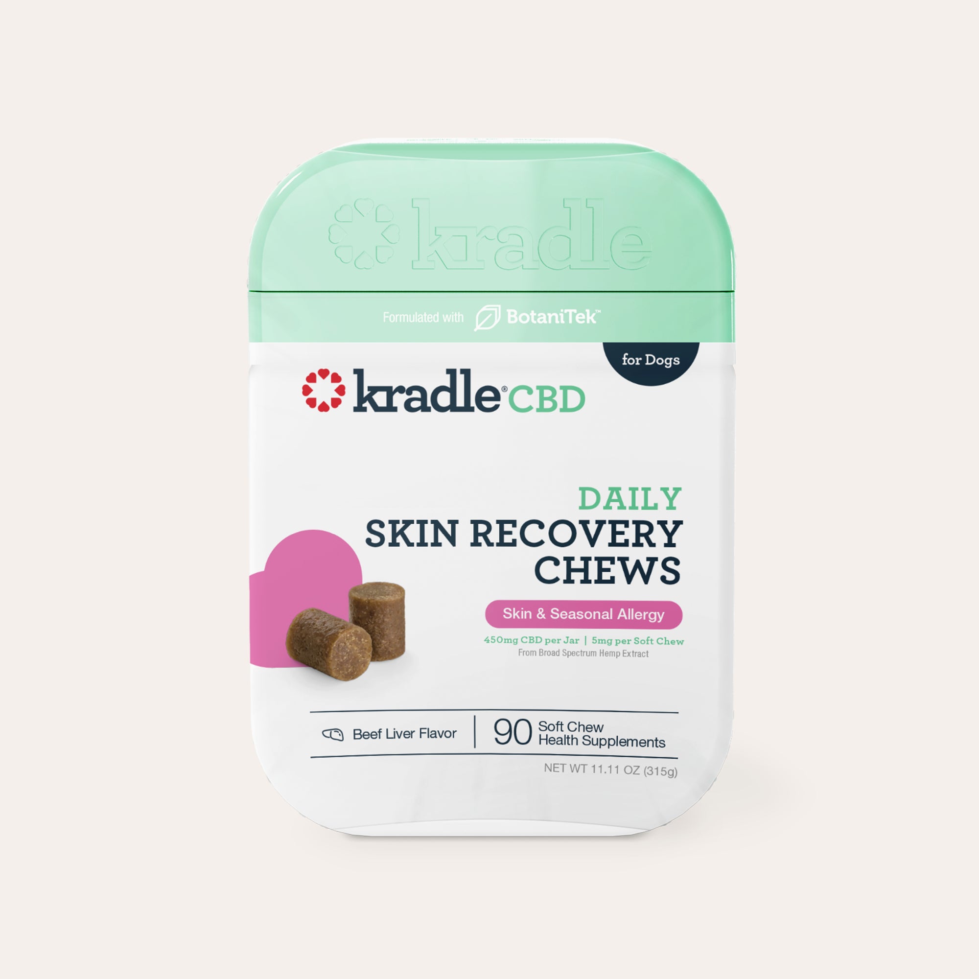 CBD Skin Recovery Chews