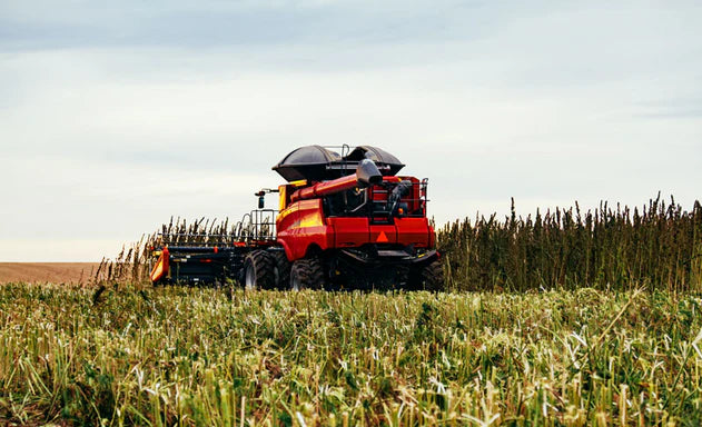 Tractor in the Kradle Farm