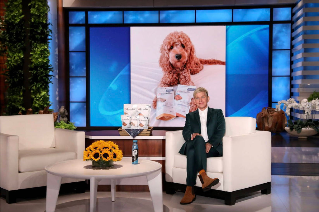 Kradle® and Ellen DeGeneres Launch Kradle to the Rescue to Aid 1,000 Animal Shelters