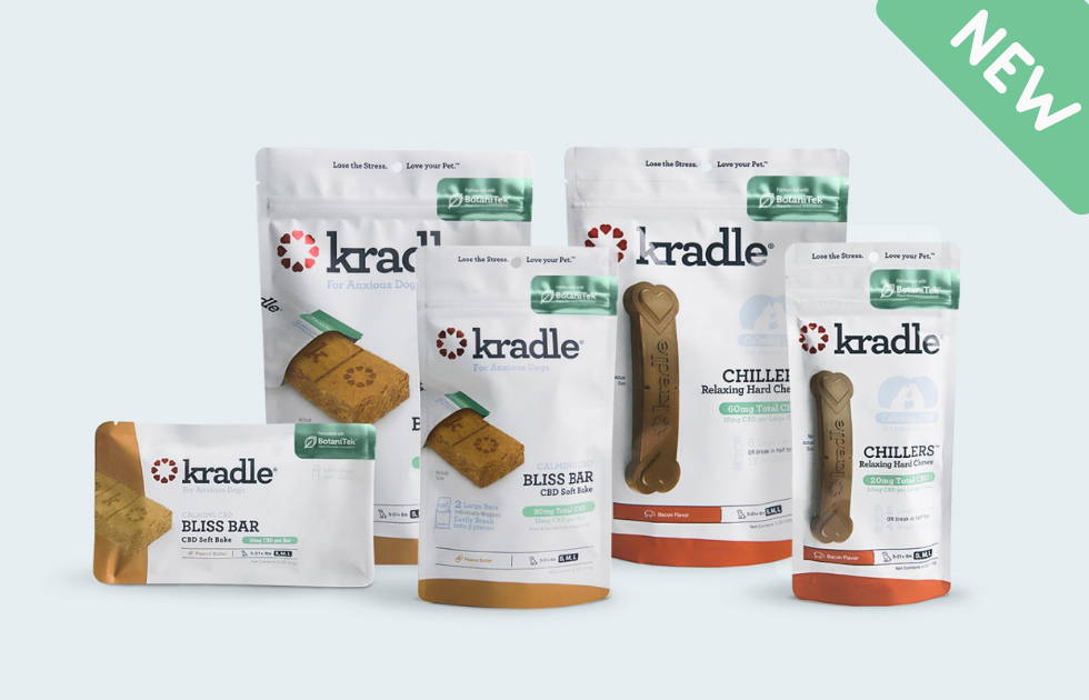 Kradle® Calming for Dogs Expands with New Delicious CBD Options for Your Pup