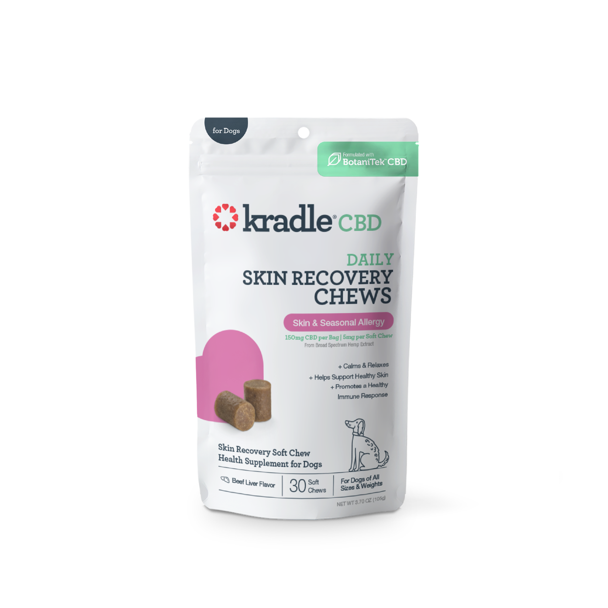 CBD Skin Recovery Chews