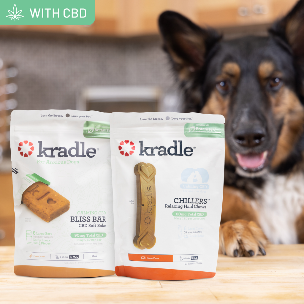 Feel Calm and Secure with our Home Alone Calming Duo Kradle My Pet