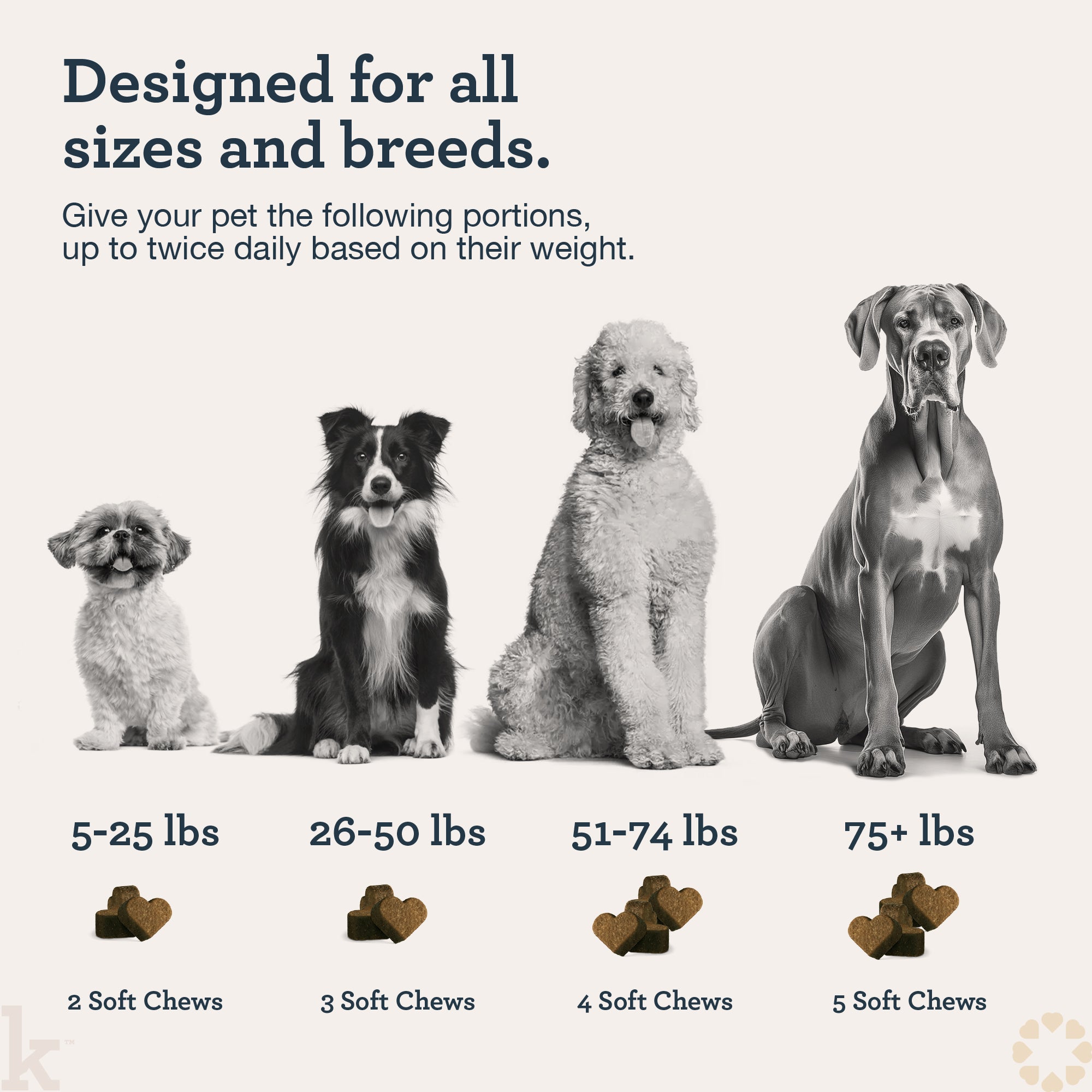 Kradle Plus CBD Calming Chews For Dogs