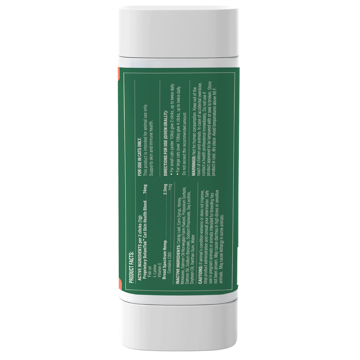CBD Cat Skin & Allergy Wellness Lick