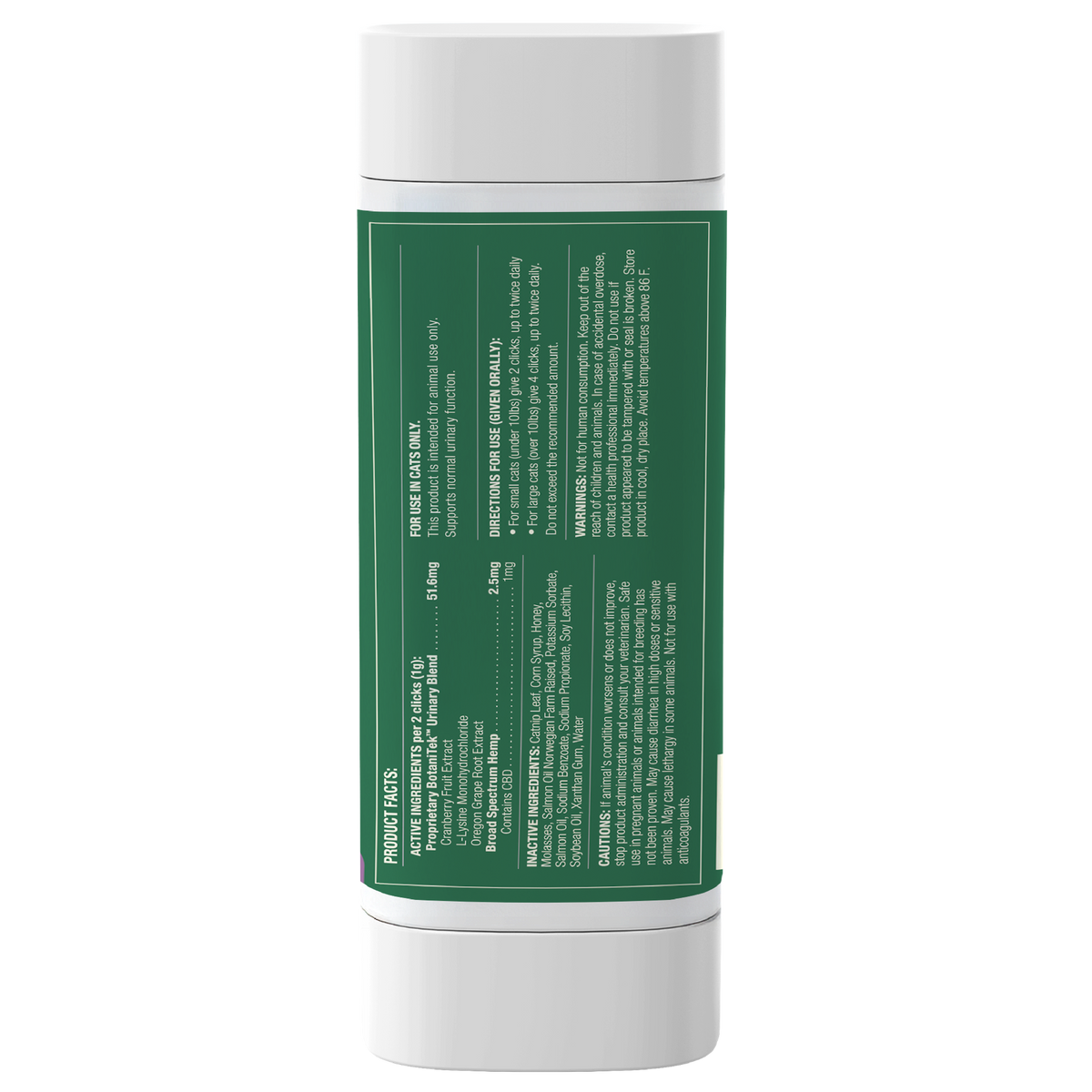 CBD Cat Urinary Wellness Lick