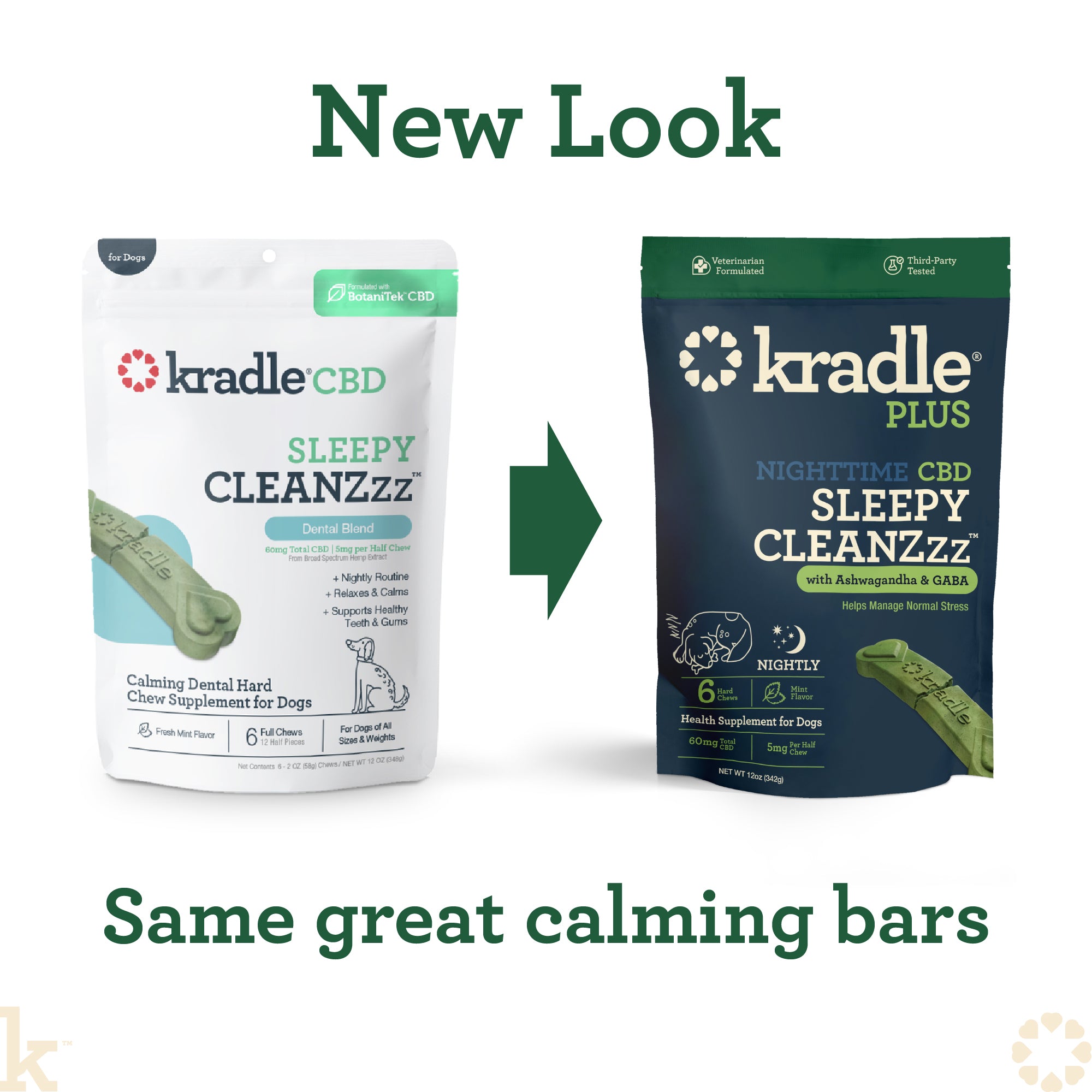 Sleepy CleanZzz CBD Dental Chew for Nighttime Calm | Kradle