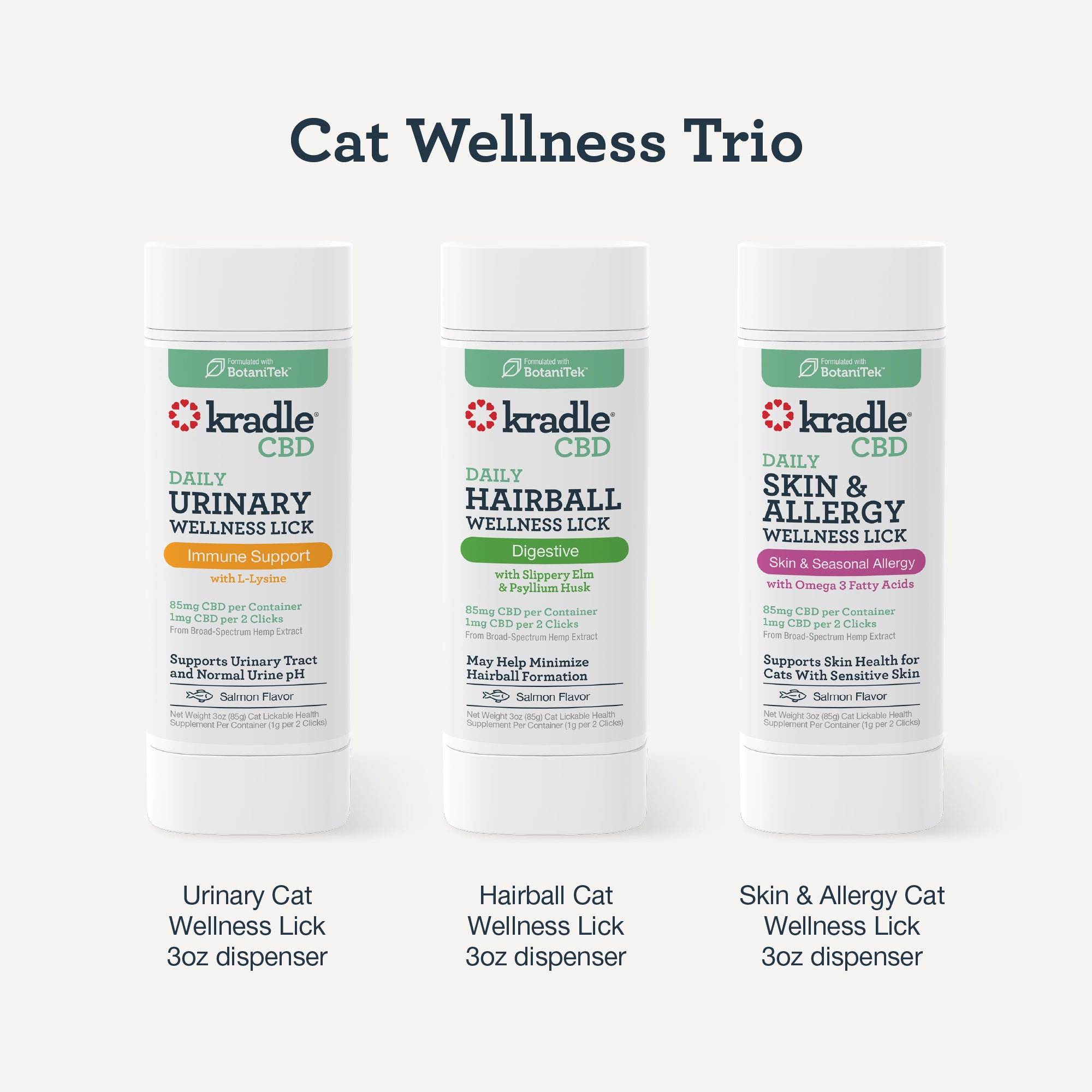 CBD Cat Wellness Trio