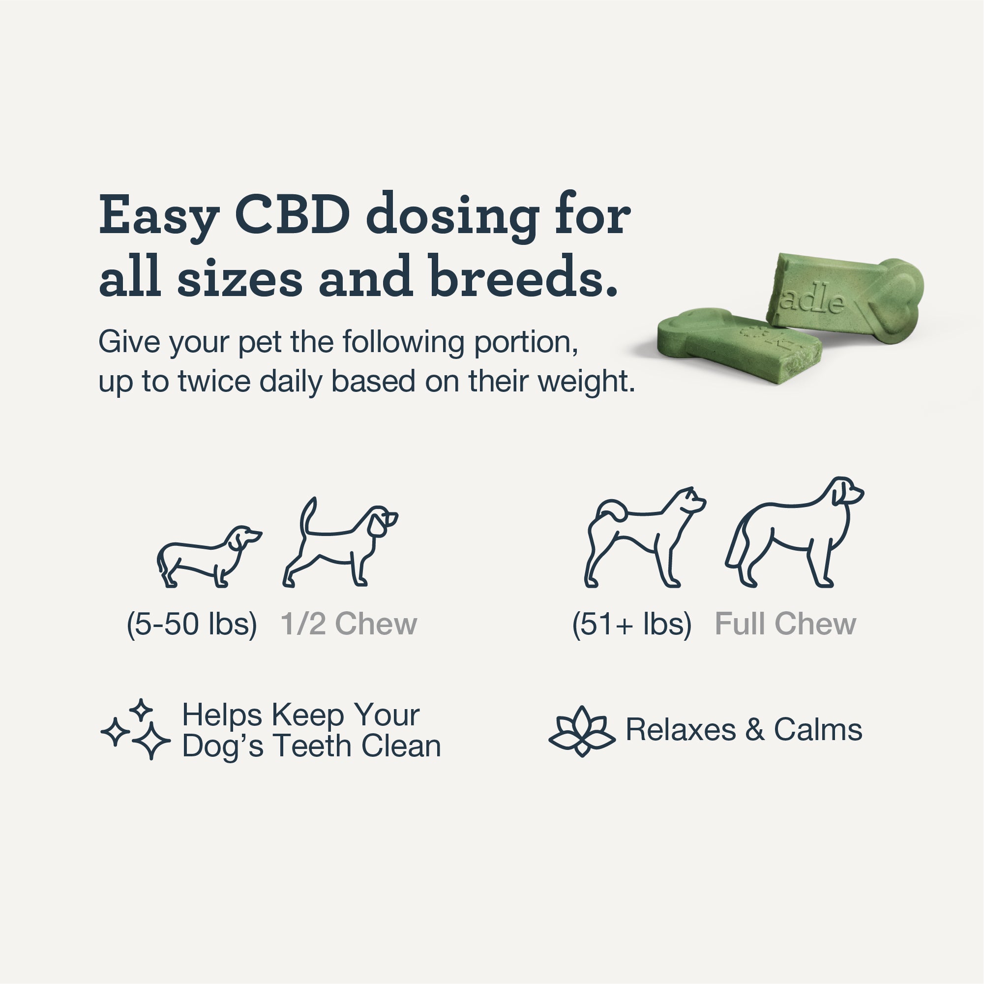 CBD Sleepy CleanZzz Dental Hard Chew