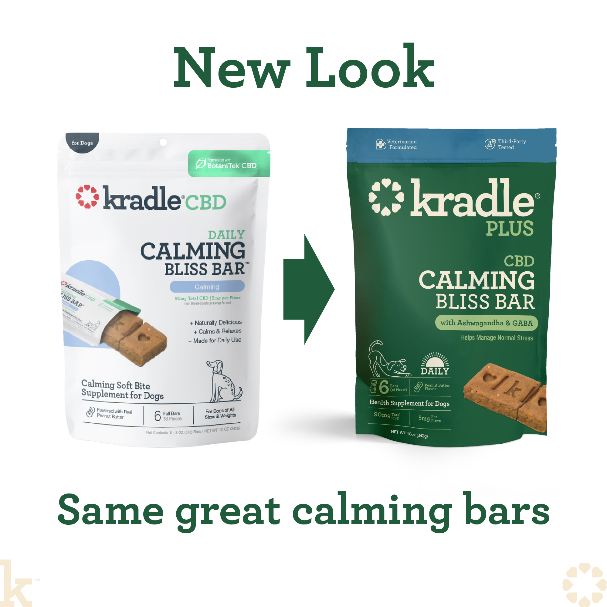 Peanut Butter CBD Calming Bliss Bar