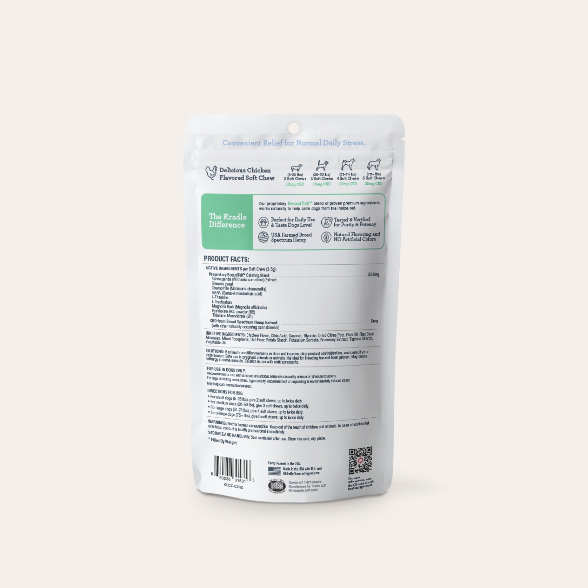 CBD Calming Chews For Dogs