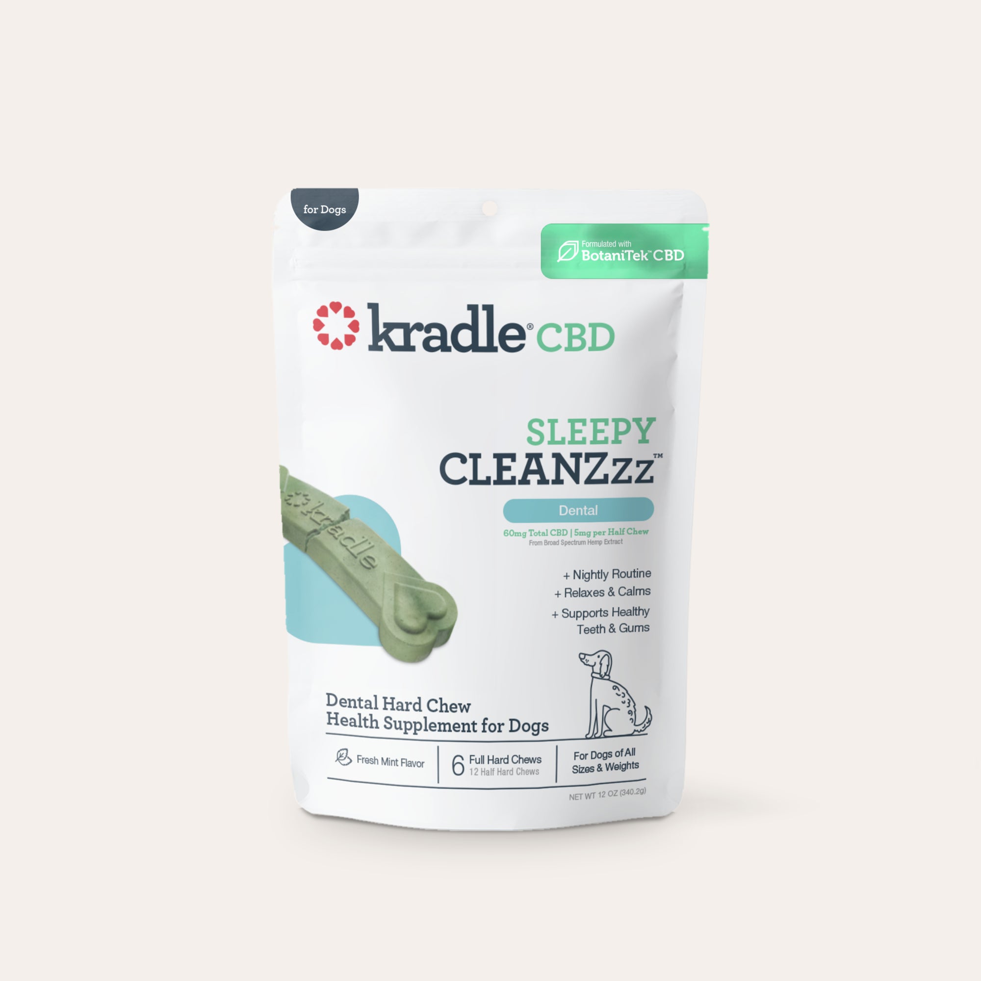 CBD Sleepy CLEANZzz Dental Hard Chew