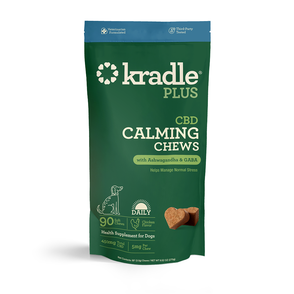Kradle Plus CBD Calming Chews For Dogs