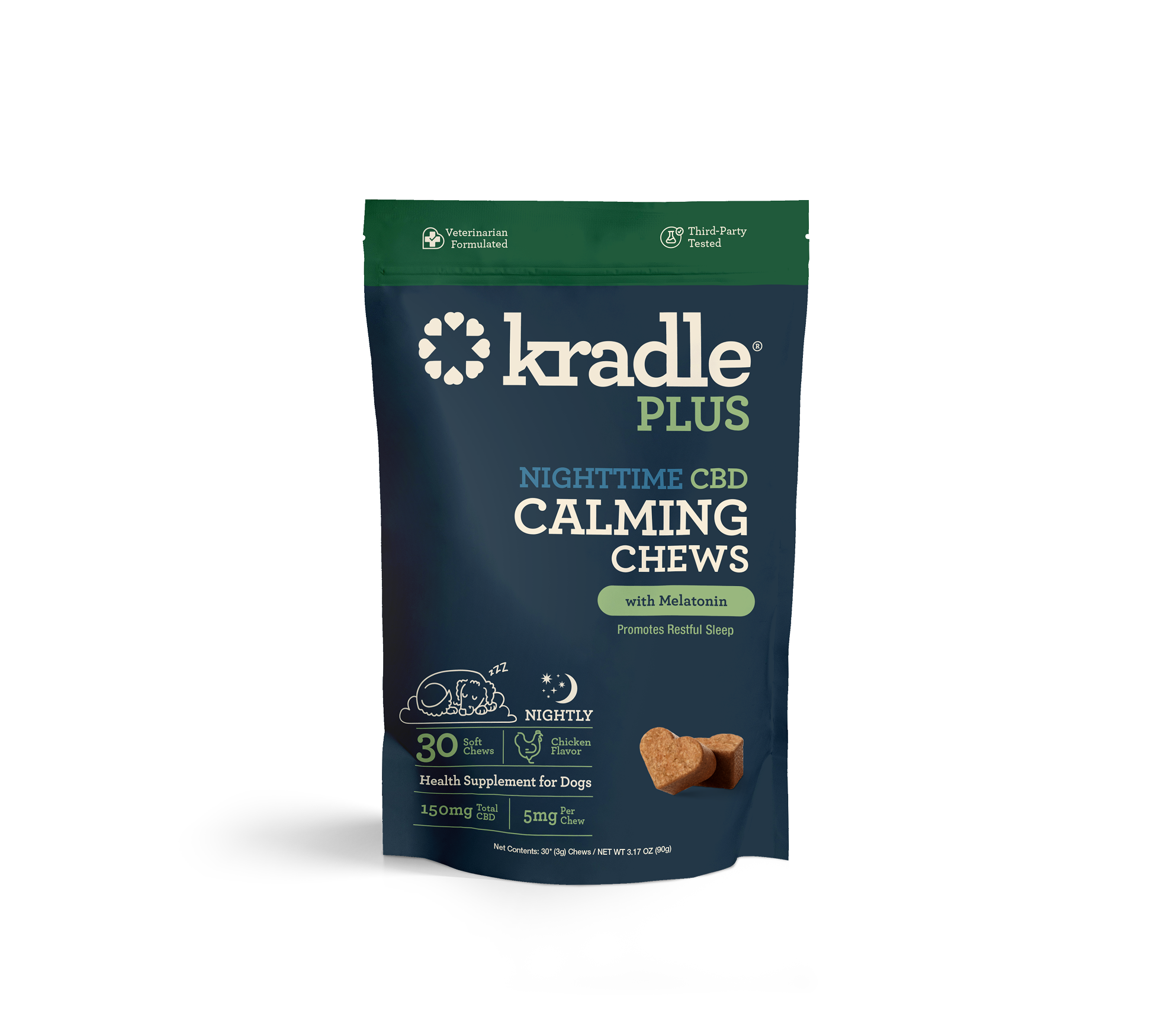 Kradle Plus CBD Nighttime Calming Chews