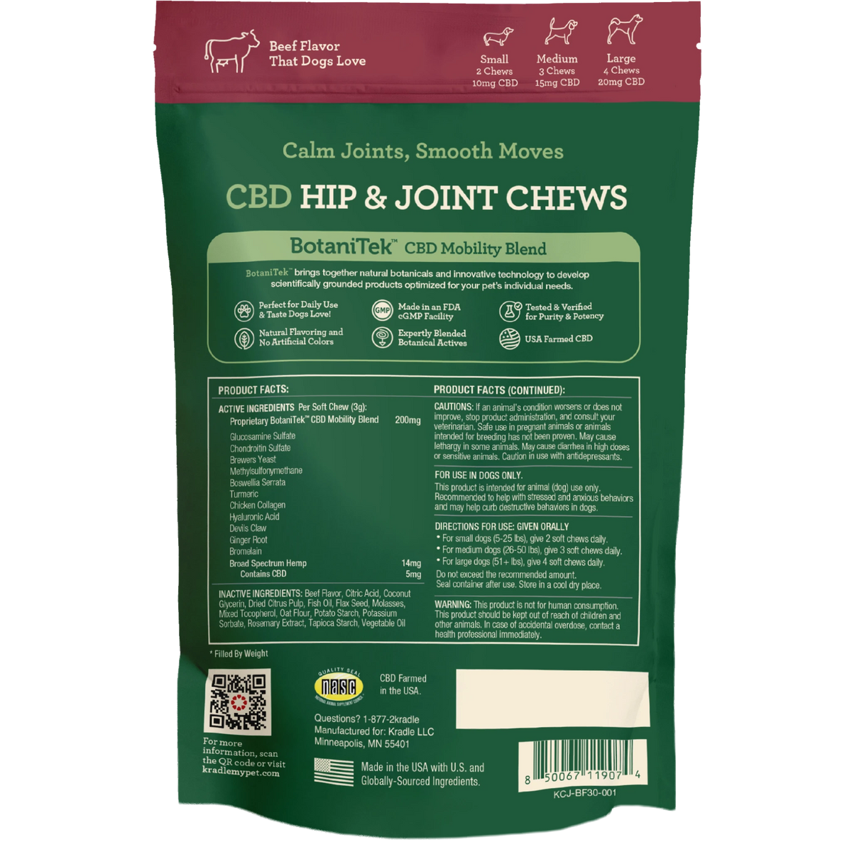 CBD Hip and Joint Chews